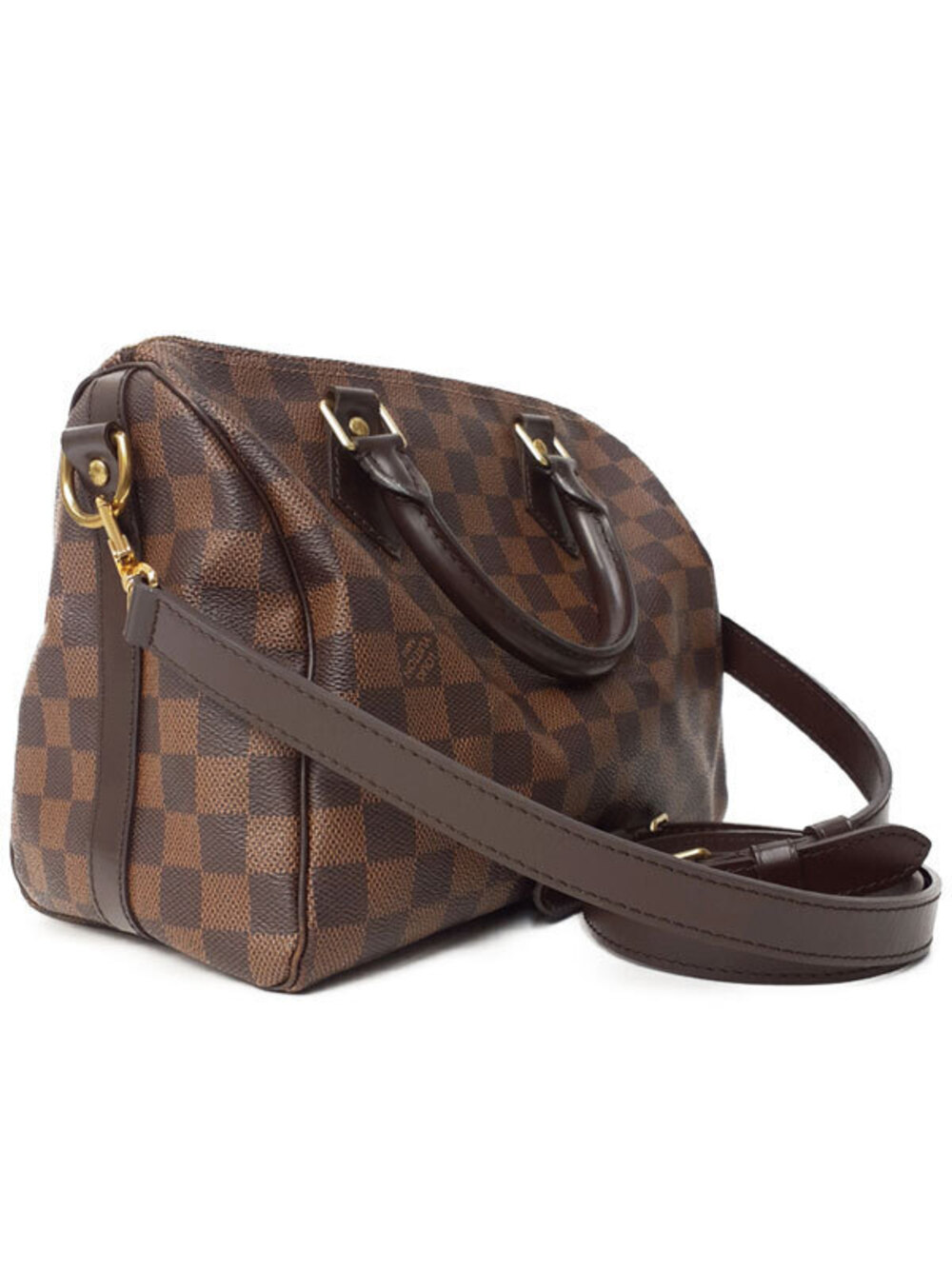 Louis Vuitton Damier Bandouliere Speedy Bag Brown